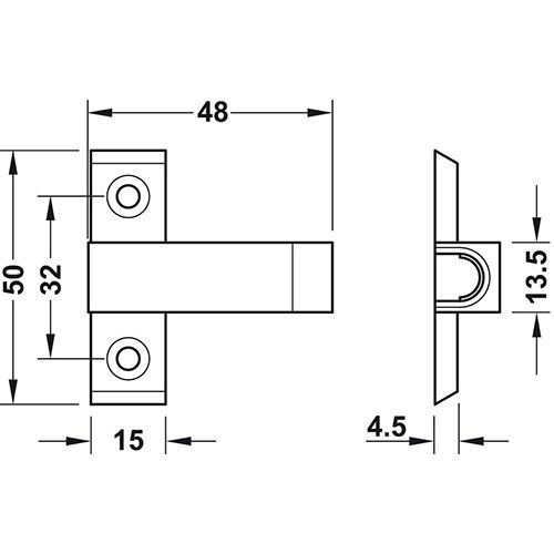 NOSAČ AMORTIZERA SA POZICIJOM