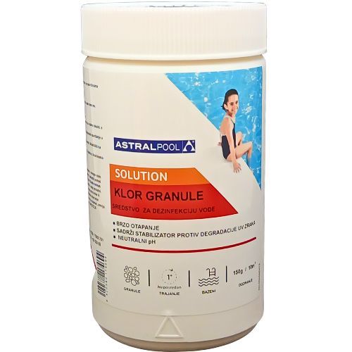 ASTRALPOOL KLOR GRANULE 55% 1KG