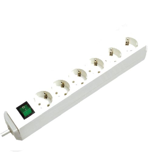 KABEL PRODUŽNI 6 UTIKAČA S PREKIDAČEM 1,4M