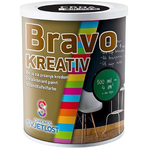 BRAVO KREATIV CRNA 0.50L