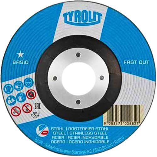 BRUSNA PLOČA TYR. FASTCUT INOX I ČELIK 115X6X22,23