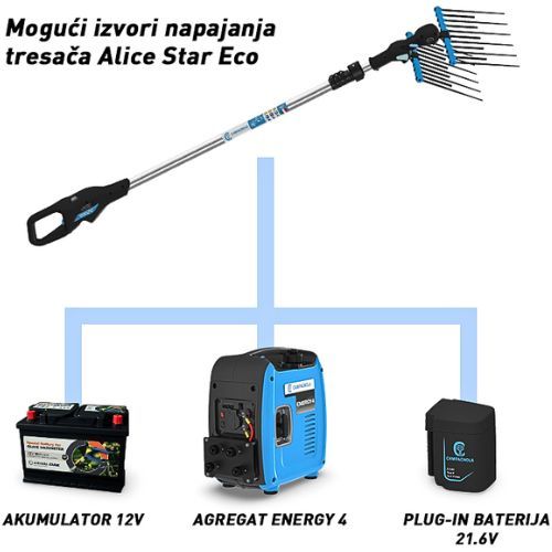 CAMPAGNOLA TRESAČ MASLINA ALICE STAR ECO ALU 150/220