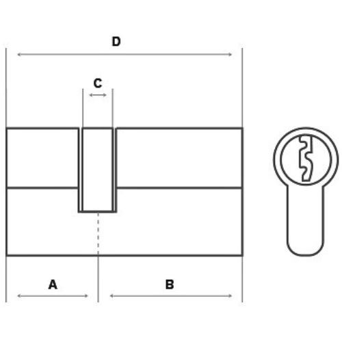 CILINDAR ID-050 30/30 NI