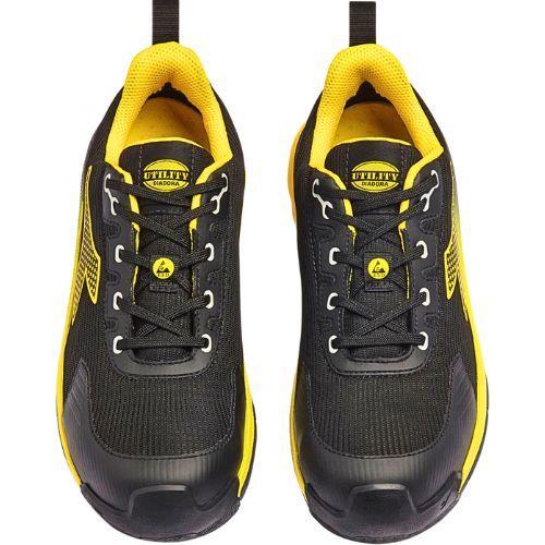 CIPELA DIADORA VORTEX DA2 S3S LOW CRNO/ŽUTA 45