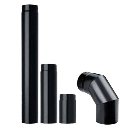 CIJEV DIMOVODNA 1M CRNA PLUS 15CM