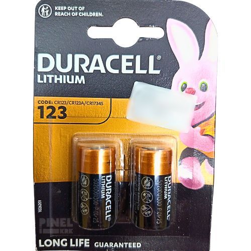 DURACELL BLISTER DL 123 B1 ULTRA 2/1