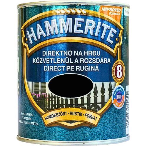 HAMMERITE RUSTIK CRNI 0.75