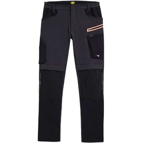 HLAČE DIADORA HYBRID CRNO SIVE S