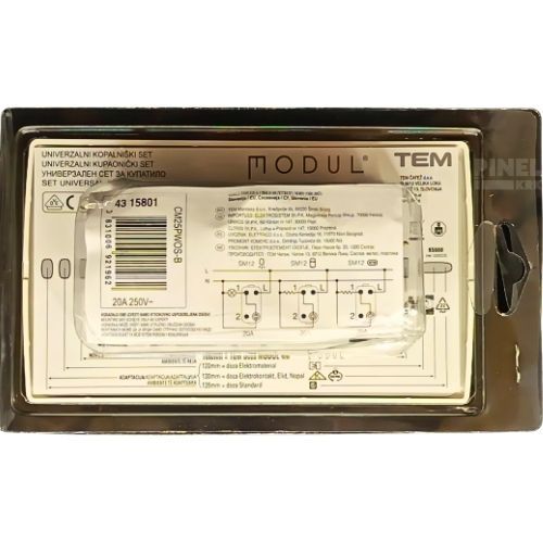 INDIKATOR ZA KUPAONU 3X20 BIJELI