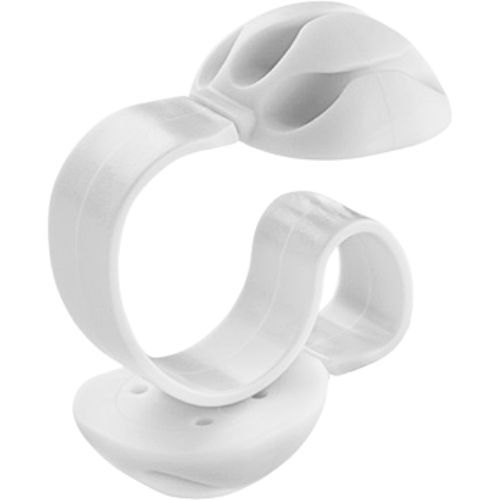 INOFIX TROSTRUKI DRŽAČ ZA KABLOVE CRNI 7107-3