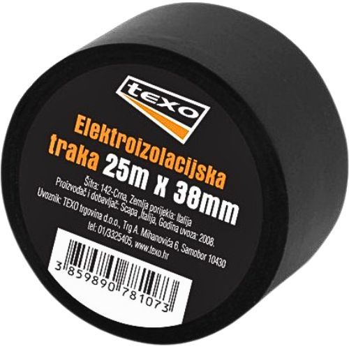 IZOLIR TRAKA ZA KLIMATIZACIJU CRNA