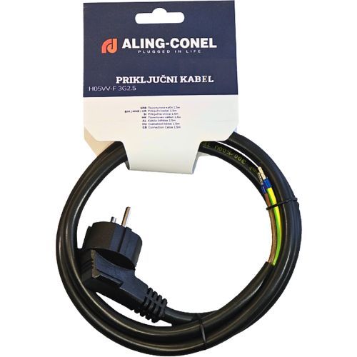 KABEL PRIKLJUČNI 16A 3X2,5MMX3M CRNI