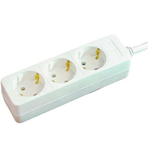 KABEL PRODUŽNI 3X1,5MM UTIKAČA BEZ PREKIDAČA 1,4M BIJELA