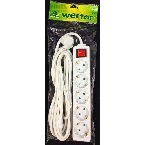 KABEL PRODUŽNI PP55P 5/5 1,5 mm S PREKIDAČEM