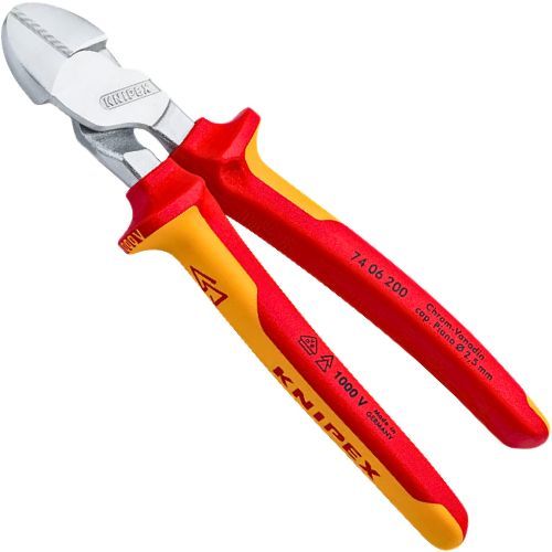 KNIPEX KLIJEŠTA BOČNA SJEČA OJAČANA 200MM 1000V