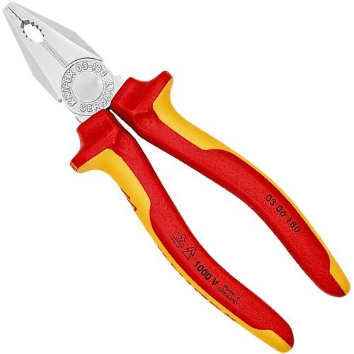 KNIPEX KLIJEŠTA KOMBINIRANA 180MM 1000V