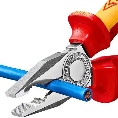 KNIPEX KLIJEŠTA KOMBINIRANA 180MM 1000V