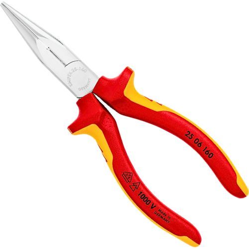 KNIPEX KLIJEŠTA POLUOKRUGLA ŠPIC 160MM 1000V