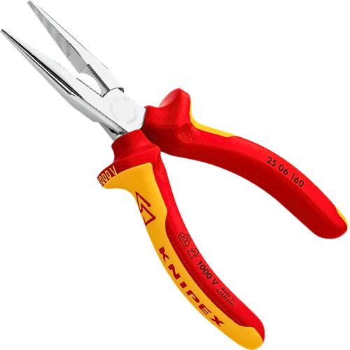 KNIPEX KLIJEŠTA POLUOKRUGLA ŠPIC 160MM 1000V