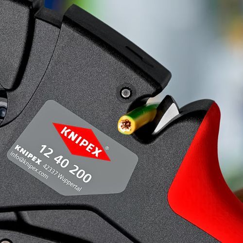 KNIPEX KLIJEŠTA ZA SKIDANJE IZOLACIJE AUTOMATSKA 0,03-10,0MM