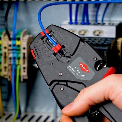KNIPEX KLIJEŠTA ZA SKIDANJE IZOLACIJE AUTOMATSKA 0,03-10,0MM