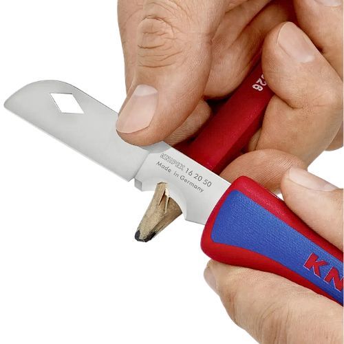 KNIPEX NOŽ ELEKTRONIČARSKI PREKLOPNI