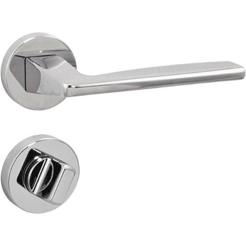 KVAKA ELITE KROM SJAJ OKRUGLA ROZETA WC