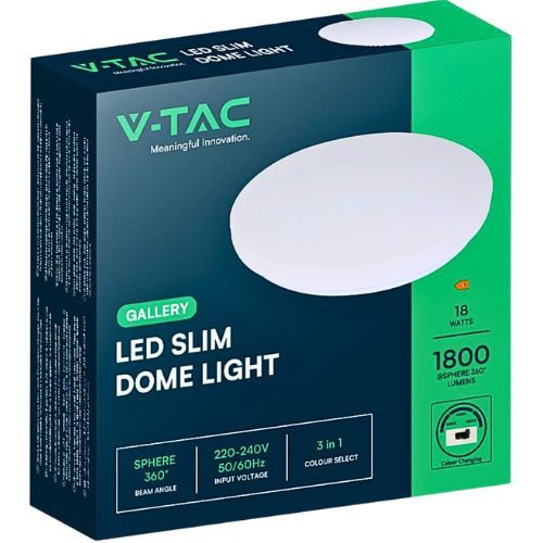 LAMPA LED STROPNA 18W 3U1