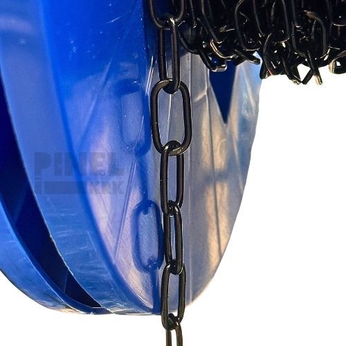 LANAC UKRASNI CRNI 2X16MM 60M