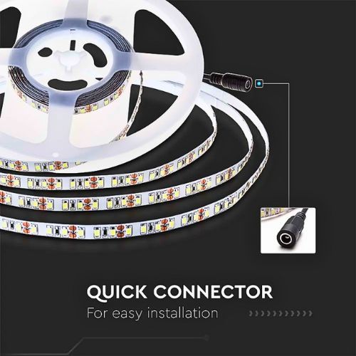 LED TRAKA 7.5W/M 120LED/M 3000K 12V IP20 24V