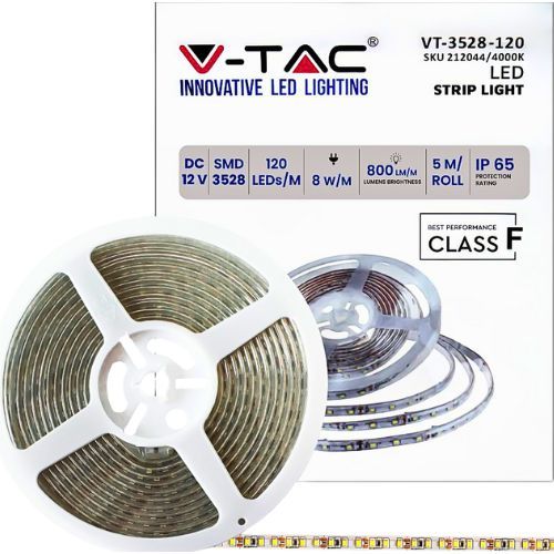 LED TRAKA 8W/M 120LED/M 4000K IP65