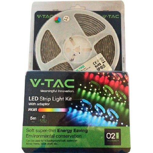 LED TRAKA SET 7W/M RGB 60LED/M 12V 5M IP65