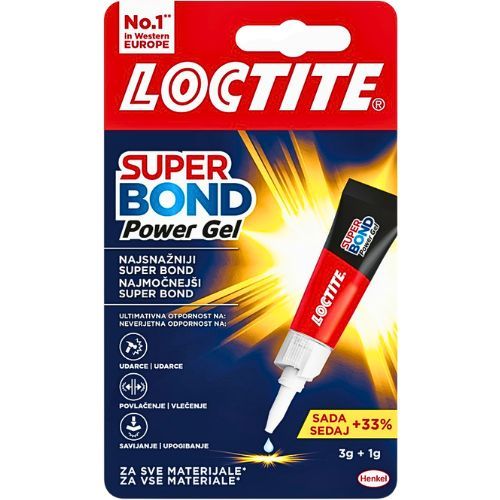 LJEPILO SUPER BOND 4 GR. GEL