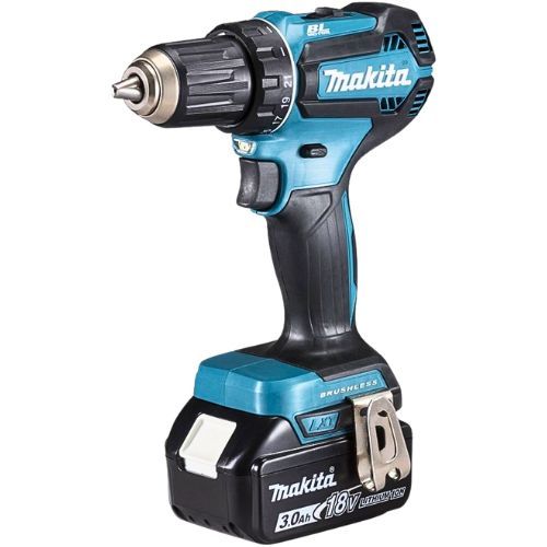 MAKITA DDF485RFJ AKU BUŠILICA-ODVIJAČ (18V, li-ion, BL, 2X3.0Ah)