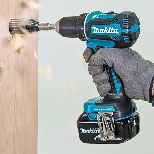 MAKITA DDF485RFJ AKU BUŠILICA-ODVIJAČ (18V, li-ion, BL, 2X3.0Ah)