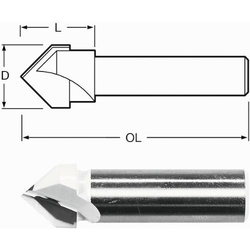 MAKITA GLODALO ZA V UTORE 12.7X12.7X44.7MM D-47896