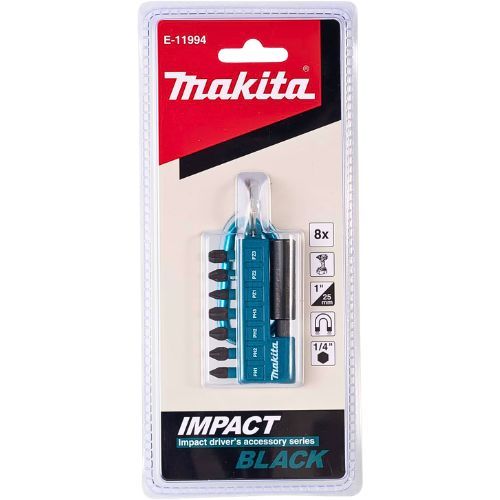 MAKITA SET BITOVA IMPACT BLACK 8KOM E-11994