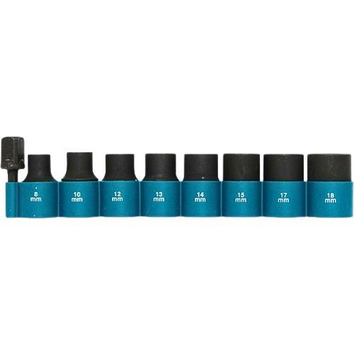 MAKITA SET UD.NAS.KLJUČ S ADAPTEROM 8-18MM 9/1 D-54645