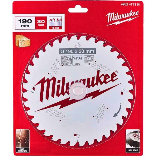 MILWAUKEE KRUŽNI LIST 190X30X1,6X36Z