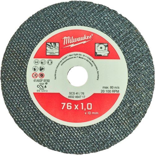 MILWAUKEE REZNA PLOČA PRO+ 76X1MM 5/1