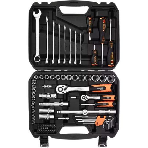 NEO SET KLJUČEVA NASADNIH 1/2 , 1/4 100DJ
