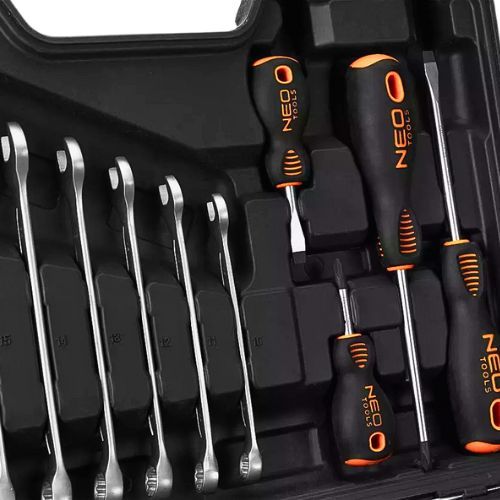 NEO SET KLJUČEVA NASADNIH 1/2 , 1/4 100DJ