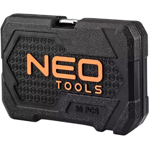 NEO SET KLJUČEVA NASADNIH 1/4 20DJ