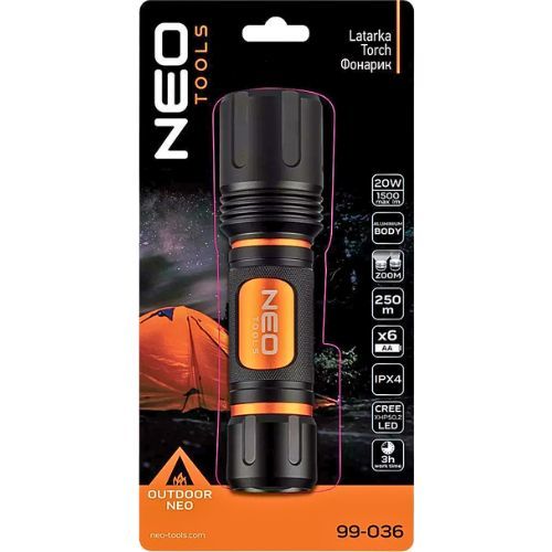 NEO SVJETILJKA RUČNA 1500LM CREE