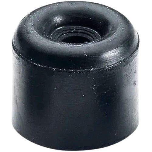 ODBOJNIK ZA VRATA GUMENI CRNI 40X25MM