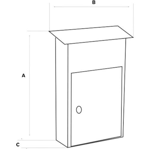 ORMARIĆ POŠTANSKI POSTA CRNI