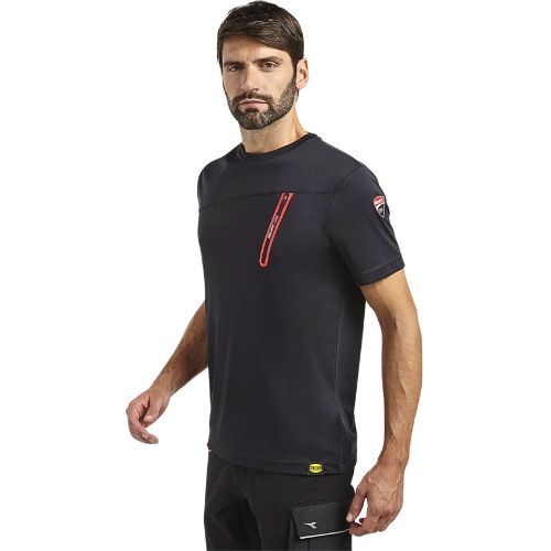 OUTLET MAJICA T-SHIRT DIADORA DUCATI PLUS CRNA M