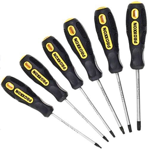 PROXXON SET ODVIJAČA TX TTX10-TTX40 S RUPOM 6/1