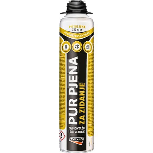 PUR PJENA TEXO PIŠTOLJSKA ZA ZIDANJE 750ML