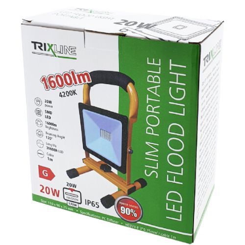 REFLEKTOR LED 20W S POSTOLJEM 4200K IP65